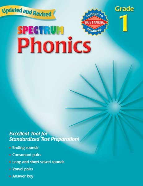 Spectrum Phonics, Grade 1