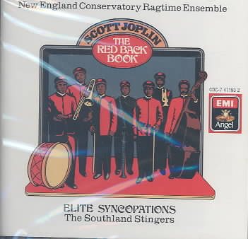 Joplin: The Red Back Book, Elite Syncopations / Schuller, Grierson, New England Ragtime Conservatory, Southland Stingers cover