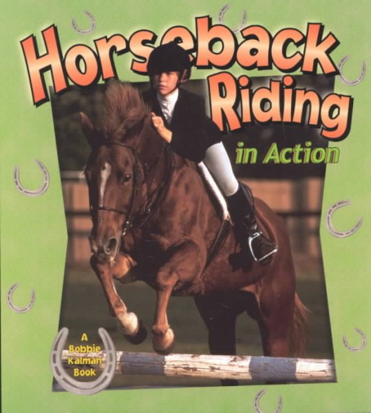 Horseback Riding in Action (Sports in Action) (Sports in Action (Paperback)) cover