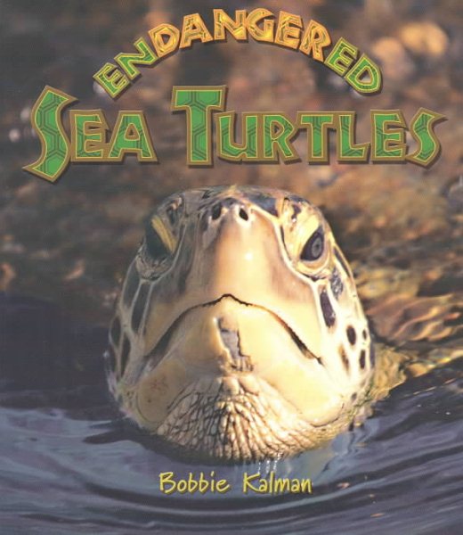 Endangered Sea Turtles (Earth's Endangered Animals (Paperback)) cover