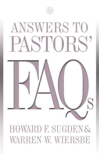 Answers To Pastors' FAQs cover