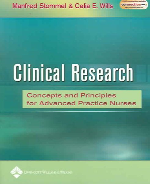 Clinical Research: Concepts and Principles for Advanced Practice Nurses