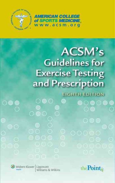 ACSM's Guidelines for Exercise Testing and Prescription cover