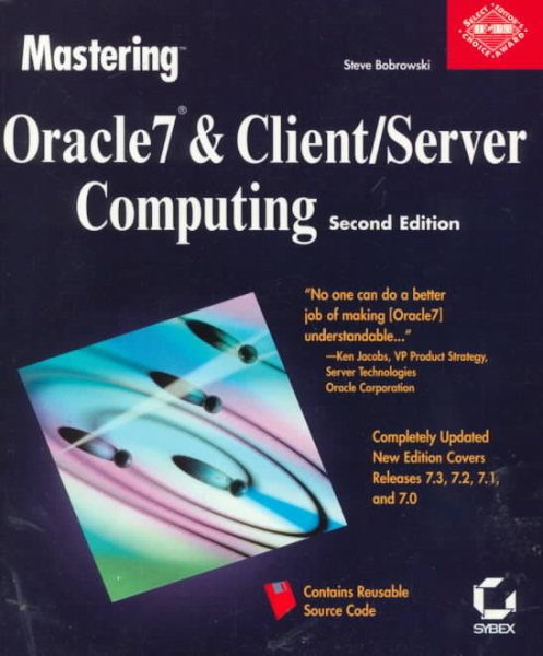Mastering Oracle 7 & Client/Server Computing cover