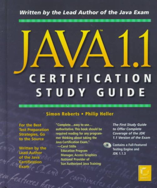 Java 1.1 Certification Study Guide cover