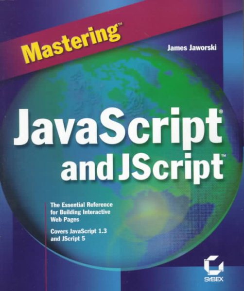 Mastering JavaScript and JScript cover