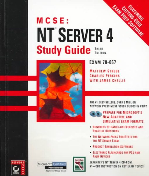 MCSE: NT Server 4 Study Guide, 3rd edition cover