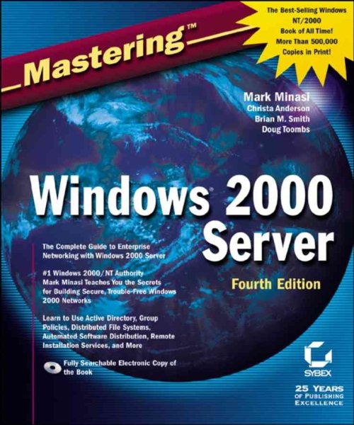 Mastering Windows 2000 Server cover