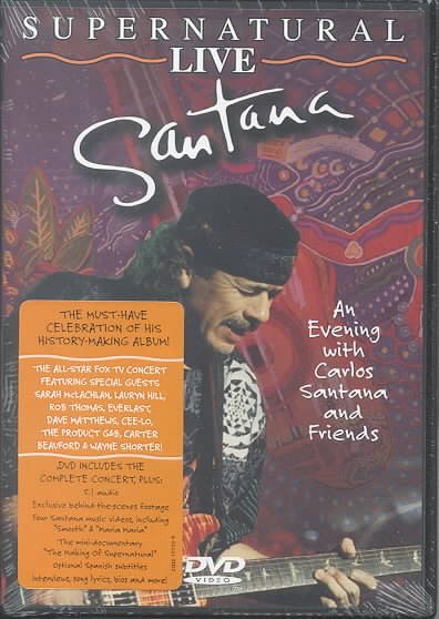 Supernatural Live: Santana cover