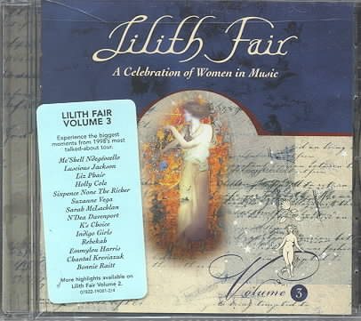 Lilith Fair: A Celebration Of Women In Music, Volume 3