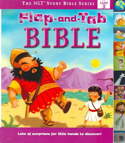 Flap-and-Tab Bible (The NLT® Story Bible Series) cover