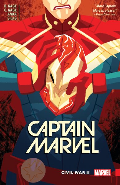 Captain Marvel Vol. 2: Civil War II cover