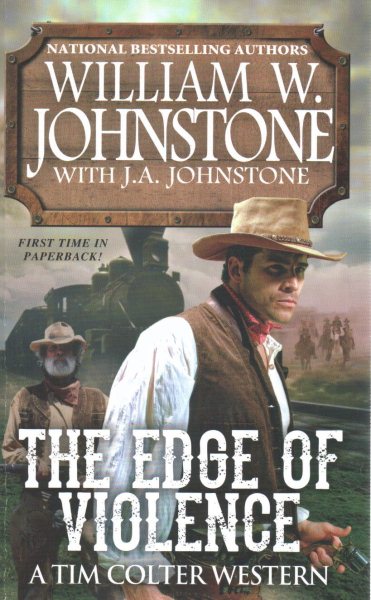 The Edge of Violence (A Tim Colter Western) cover