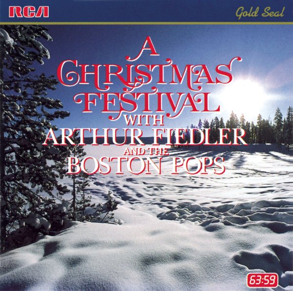 A Christmas Festival with Arthur Fiedler and the Boston Pops cover