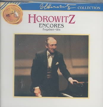Horowitz Encores cover