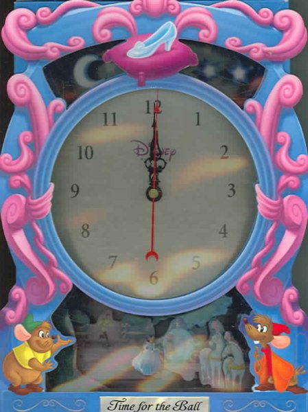 Disney Princess: Time for the Ball - Clock and Storybook cover