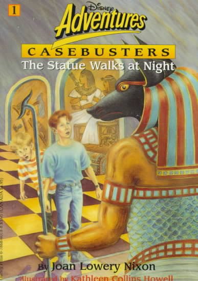 The Statue That Walks at Night (Disney Adventures Casebusters) cover