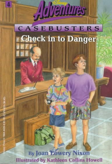 Check in to Danger (Disney Adventures Casebusters) cover