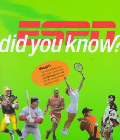 ESPN Did You Know? cover
