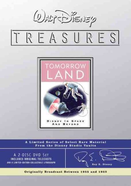 Walt Disney Treasures - Tomorrow Land: Disney in Space and Beyond cover