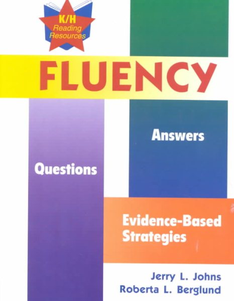 Fluency: Questions, Answers, Evidence-Based Strategies cover