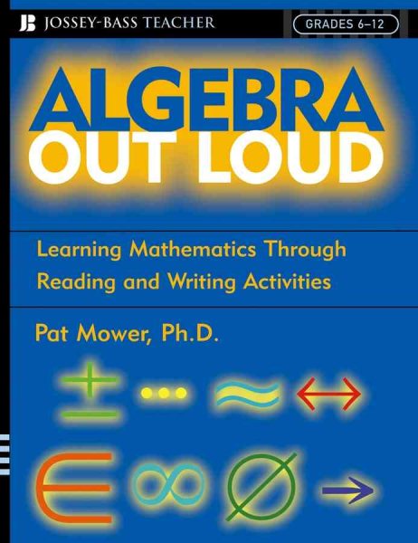 Algebra Out Loud: Learning Mathematics Through Reading and Writing Activities cover