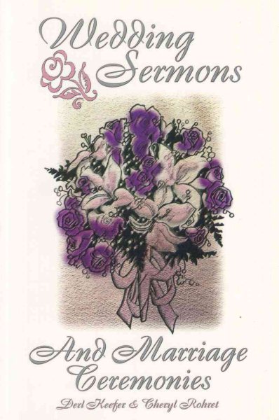Wedding Sermons and Marriage Ceremonies cover
