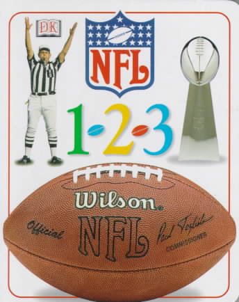 NFL Board Book: 1 2 3 cover
