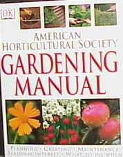 American Horticultural Society Gardening Manual cover