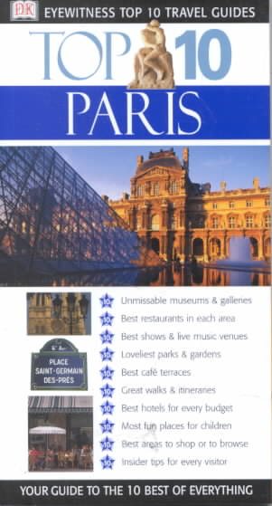 Eyewitness Top 10 Travel Guide to Paris (Eyewitness Travel Top 10) cover
