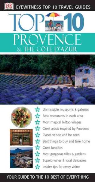 Eyewitness Top 10 Travel Guides: Provence (Eyewitness Travel Top 10) cover