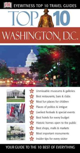 Washington, D.C. (Eyewitness Top 10 Travel Guides) cover