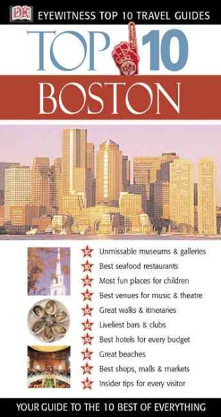 Boston (Eyewitness Top 10 Travel Guides) cover
