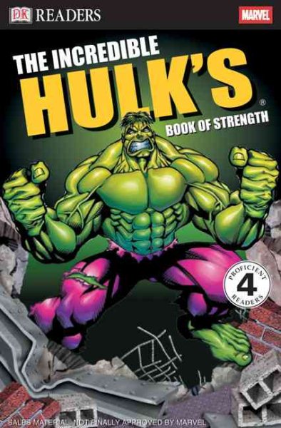 Incredible Hulk Book of Strength (DK Readers, Level 4) cover