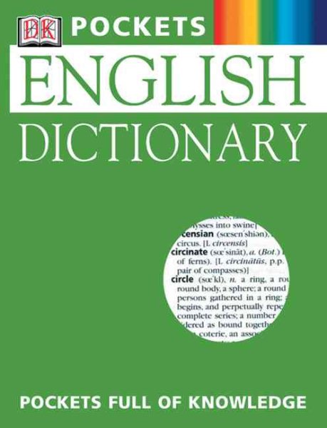 English Dictionary (DK Pockets) cover