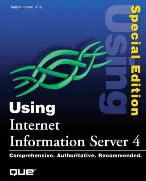 Special Edition Using Microsoft Internet Information Server 4