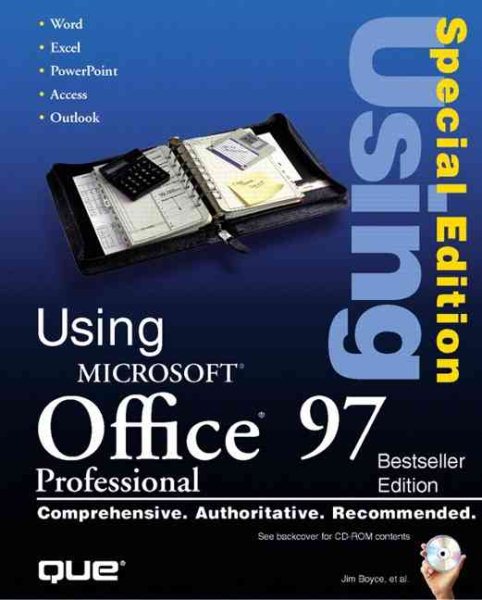 Special Edition Using Microsoft Office 97, Professional Best Seller Edition (2nd Edition) cover