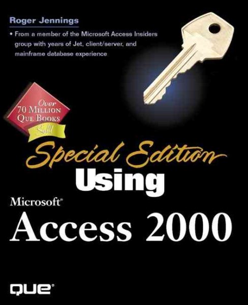 Special Edition Using Microsoft Access 2000 with CDROM cover