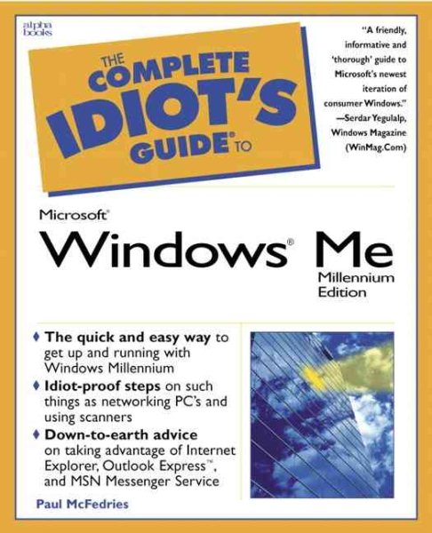 Complete Idiot's Guide to Microsoft Windows Millennium (Complete Idiot's Guide) cover
