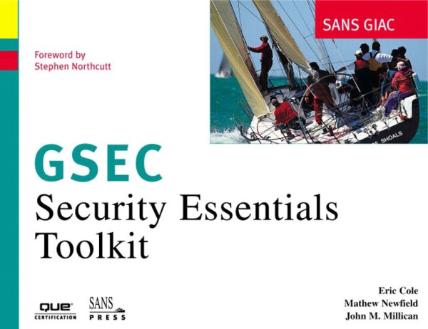 SANS GIAC Certification: Security Essentials Toolkit (GSEC) cover