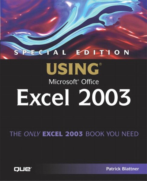Special Edition Using Mircosoft Office Excel 2003 cover