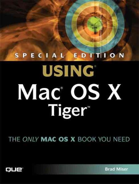 Special Edition Using Mac OS X Tiger cover