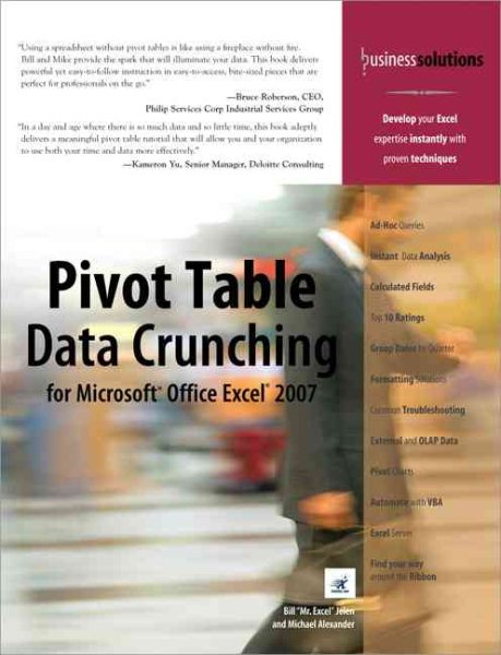 Pivot Table Data Crunching for Microsoft Office Excel 2007 cover
