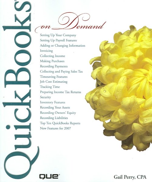 QuickBooks 2007 On Demand cover