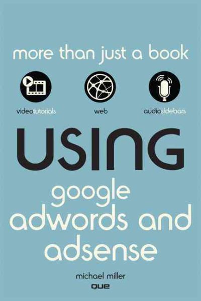 Using Google AdWords and AdSense cover