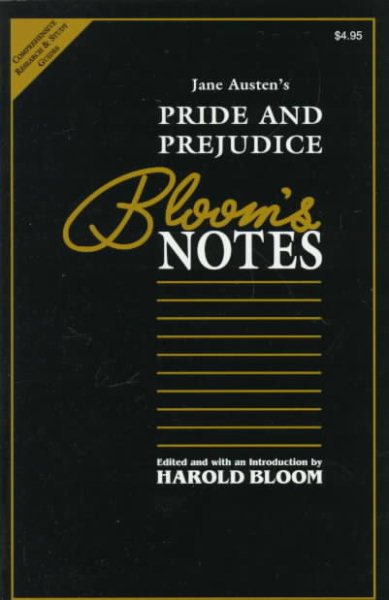 Jane Austen's Pride and Prejudice (Bloom's Notes)