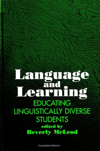 Language and Learning: Educating Linguistically Diverse Students (Suny Series, the Social Context of Education) cover