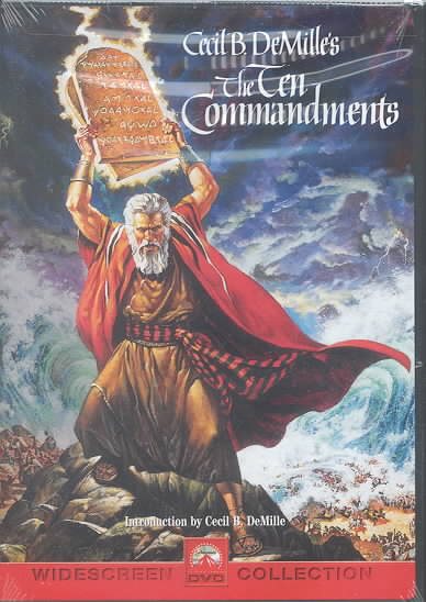 The Ten Commandments [DVD] cover