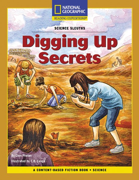 Content-Based Chapter Books Fiction (Science: Science Sleuths): Digging Up Secrets cover