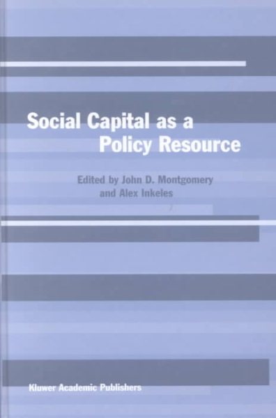 Social Capital as a Policy Resource